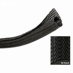 1/8" Black Split Woven Wire Loom Sleeve 10 Ft Cable Management Wrap Keep. Fixed Price $14.99.