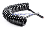 3 Wire Core 16AWG Black Spiral Coiled Cord Cable Steering Wheel Drag Race Rally. Fixed Price $39.99.