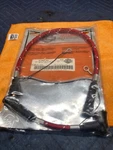 Harley Sportster Spark Plug Wires 31965-93 Braided Stainless Red Xl. Fixed Price $20.00.
