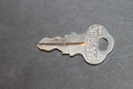 Harley Davidson Saddle Bag & Pannier Cut Key #4 / #EC4-CHICAGO Lock Co-tour Pak. Fixed Price $12.95.