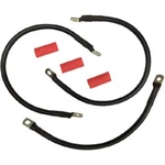 Drag Specialties 2113-0668 Battery Cable Kit Set Black 82-88 Harley Fxr. Fixed Price $60.27.