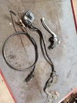 1982 Honda GL500 Silverwing Hi Low Horn Left Hand Controls Clutch Perch. Fixed Price $50.00.
