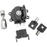 Drag Gloss Black Side Hinge Ignition Switch W/fork Lock Harley 96-10 Fl/fx Model. Fixed Price $122.67.