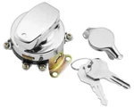 Twin Power Fat Bob Style Ignition Switch Chrome Flhr 94-13 Softail 96-10 492398. Fixed Price $67.99.