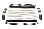 V-twin 32-6680 Handlebar Wiring Harness Extension Kit 07-13 Harley Touring Flh/t. Fixed Price $27.15.