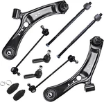 Front Lower Control Arms Sway Bars Tie Rods Kit For 2007 - 2012 2013 Suzuki SX4. Fixed Price $172.95.