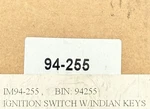 Indian Motorcycle Gilroy Oem Ignition Switch ASSEMBLY-2 Keys Part 94-255. Fixed Price $195.00.