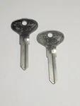 Ilco Brand Key Blanks, Set Of 2, # 73VB X9, Locksmith. Fixed Price $30.00.