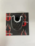Eddie Trotta Design Harley-dav Ignition Switch Cover, 14-CURRENT, Platinum, Blk. Fixed Price $55.00.