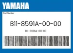 Yamaha Genuine B11-8591A-00-00. Fixed Price $445.55.
