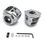 Chrome Switch Housing Cover For Harley Sportster Dyna Softail V-rod 2002-2010. Fixed Price $22.74.