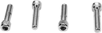 Drag Specialties Chrome Knurled Handlebar Bolt Kit 74-17 Harley Dyna Touring Xl. Fixed Price $7.30.