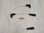 Ton's 99-17 8MM White Silicone Spark Plug Wires Harley Softail Dyna Fxd. Fixed Price $23.99.