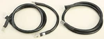 Balls Battery Cable Kit Translucent Black Harley Flh/flt 80-88 79-3007-1. Fixed Price $71.06.
