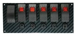 Moroso #74193 Fiber Design Switch Panel - Black/black. Fixed Price $193.99.