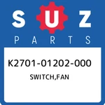 K2701-01202-000 Suzuki Switch,fan K270101202000, New Genuine Oem Part. Fixed Price $104.24.