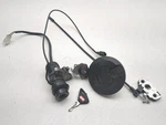 08-16 Aprilia Dorsoduro Smv 750 Ignition Fuel Cap Seat Latch Set W/key 2D000505. Fixed Price $463.29.