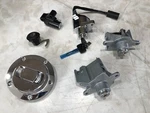 Victory New Lock Set Ignition Fuel Trunk Fork Bags Chrome Oem 4012944-156. Fixed Price $399.00.