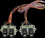 Drag Black Inner Fairing Rocker Switch Assembly For Harley Ultra Classic 96-13. Fixed Price $205.87.