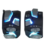 7/8" Motorcycle Switches Blue Led Light For Horn Button Turn Signal. Fixed Price $53.25.