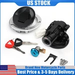 Ignition Switch Fuel Gas Cap Lock Set Key For Kawasaki ZX6R ZX10R Ninja 11-19 T1. Fixed Price $56.59.