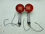 1987 Suzuki GS450L (#463) Front Left Right Turn Signals Light Indicators. Fixed Price $54.00.