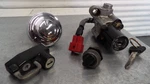 04-09 Yamaha V-star XVS1100 Ignition Key Switch Lock Set W/ Gas Tank Cap. Fixed Price $69.75.