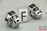 2006 Harley Electra Glide Cvo Hand Control Switch Housing Assembly Set Chrome. Fixed Price $71.50.