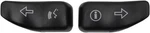 Drag Specialties 2106-0362 Black Turn Signal Switch Button Covers Extended. Fixed Price $22.83.