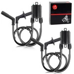 Sets Of Ignition Coil & Spark Plug Cap For Honda Shadow VT1100 1987-2007. Fixed Price $33.69.