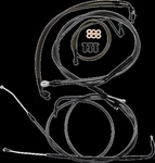 Choppers LA-8051KT-19M Cable MN18-20"FLHT Abs. Fixed Price $317.04.