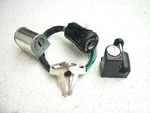 Honda CB50J XL75 Main Ignition Switch Comb Steering Lock Helmet Holder Key Set. Fixed Price $69.98.