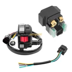 Handle Bar Switch Run Headlight & Starter Solenoid Relay For Yamaha YFZ450. Fixed Price $30.95.