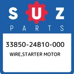 33850-24B10-000 Suzuki Wire,starter Motor 3385024B10000, New Genuine Oem Part. Fixed Price $37.72.