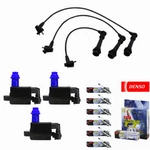 Ignition Coils Wire Set + Denso Spark Plug For 01-05 Lexus GS300 IS300 L6 3.0L. Fixed Price $121.73.