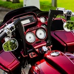Rise 12" Pre-wired Ape Hanger Handlebar For Harley Road Glide Fltr 2008-2013. Fixed Price $158.99.