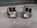 Harley Touring Softail Dyna Black Handlebar Switch Housing Cover Set Left Right. Fixed Price $24.95.