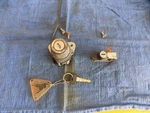 82-83 Yamaha XT200 XT125 Keyed Main Ignition Switch And Helmet Lock. Fixed Price $45.00.