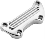 Biker's Choice 489999 Chrome Finned Handlebar Top Clamp. Fixed Price $66.11.