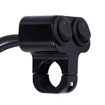 Waterproof Motorcycle Atv 7/8 Light Switch, Handlebar Double Black. Fixed Price $30.99.
