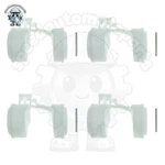 4PCS Carb Repair Kit Float 16013-MV9-670 For Honda CBR600 F2 Us. Fixed Price $22.50.