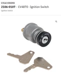 Cycle Visions Ignition Switch (CV4870) (pu 2106-0107). Fixed Price $30.00.