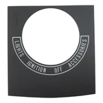 Custom Chrome Replacement H-d Ignition Switch Decal Flh / Fxwg Fxst BC16647. Fixed Price $6.71.