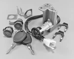 Chinese Scooter Ignition Switch Key Set For 139QMB GY6 150CC. Fixed Price $19.89.