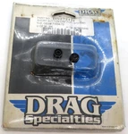 DS-272141 Drag Specialties Black Short Handlebar Switch Button Caps (2) For H-d. Fixed Price $12.83.