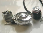 Honda CG110 CG125 Key Set Ignition Switch Steering Lock Fuel Tank Cap Chrome. Fixed Price $38.98.