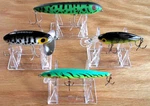 *12 Adjustable 3 Part 2" Display Stand Freshwater Saltwater Fly Ice Fishing Lure. Fixed Price $24.88.