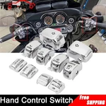 Handlebar Control Switch Housing Cover Buttons Cap Kit For Harley Touring 96-13. Fixed Price $13.50.