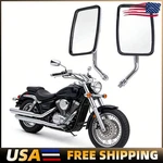 Chrome Motorcycle Mirrors For Honda Shadow Spirit 750 1100 VLX600 VT600C. Fixed Price $19.99.