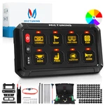 Rgb 8 Gang Switch Panel, Circuit Control Relay System Box For Truck Offroad Boat. Fixed Price $92.13.